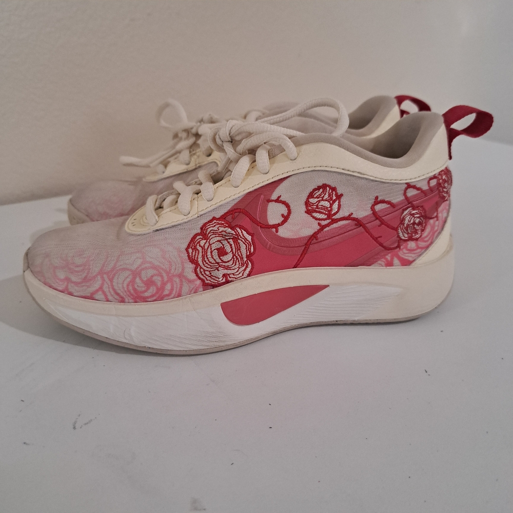 Nike Youth Giannis Freak 6 Basketball Shoes - Red and White Floral